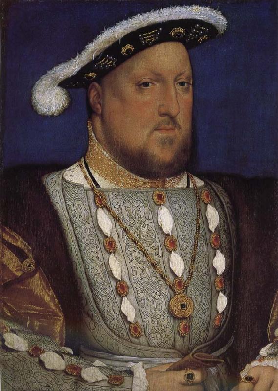 Hans Holbein Henry VIII portrait Norge oil painting art
